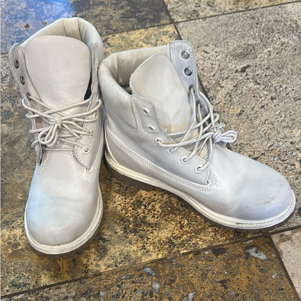 Timberland leather boots